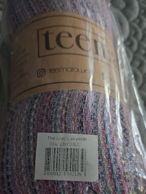 Teema Towel Lilac Labyrinth Still In Original Packaging